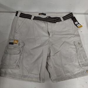 Lee Light Gray Cargo Shorts